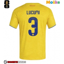 Moške Nogometnih dresov Kolumbija Jhon Lucumi #3 Domači SP 2026 Kratki rokavi